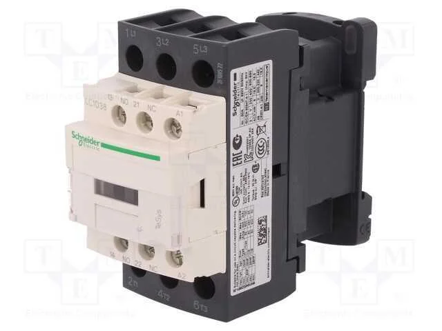 Contator: 3 Polos, No X3, Contatos Auxiliares: No + Nc, 240vac