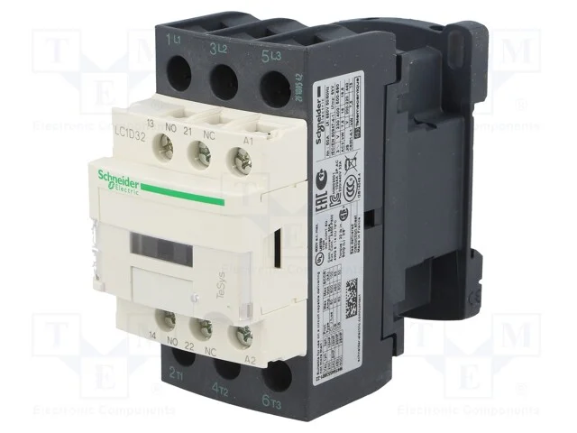Contactor 3 Polos No X3 Contatos Aux.: No + Nc 415