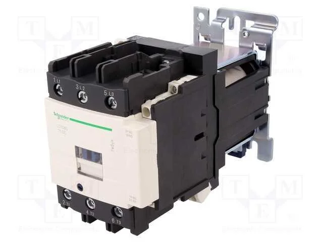 Contator: 3 Polos, No X3, Contatos Auxiliares: No + Nc, 24vdc, 80a