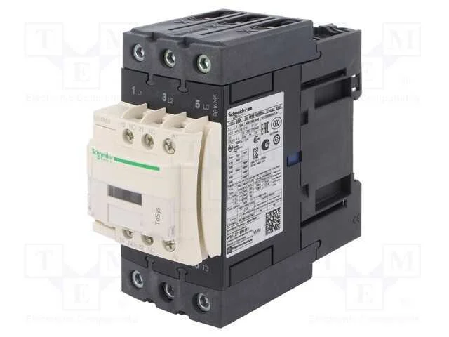 Contator: 3 Polos, No X3, Contatos Auxiliares: No + Nc, 230vac