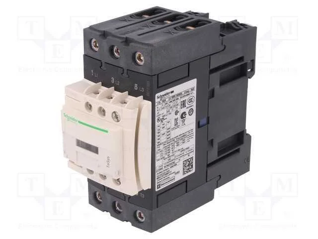 Contator: 3 Polos, No X3, Contatos Auxiliares: No + Nc, 24vac, 65a