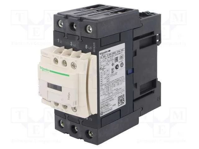 Contator: 3 Polos, No X3, Contatos Auxiliares: No + Nc, 48vac, 50a