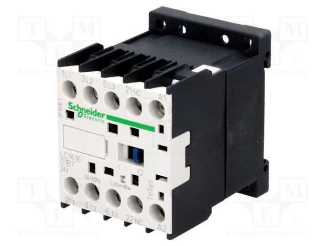 Contator: 3 Polos, No X3, Contatos Auxiliares: Nc, 24vac, 16a, 690v