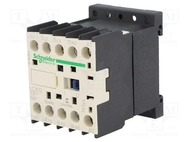 Contator: 3 Polos, No X3, Contatos Auxiliares: No, 230vac, 12a