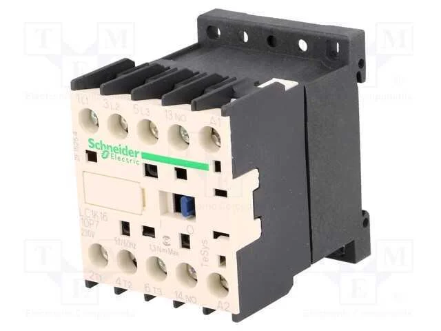 Contator: 3 Polos, No X3, Contatos Auxiliares: No, 230vac, 16a