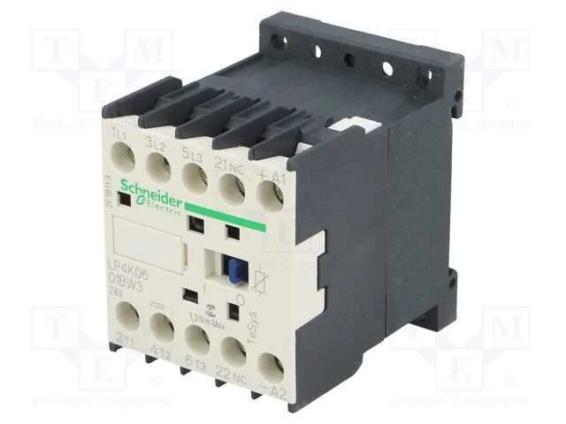 Contator: 3 Polos, No X3, Contatos Auxiliares: Nc, 24vdc, 6a, 690v