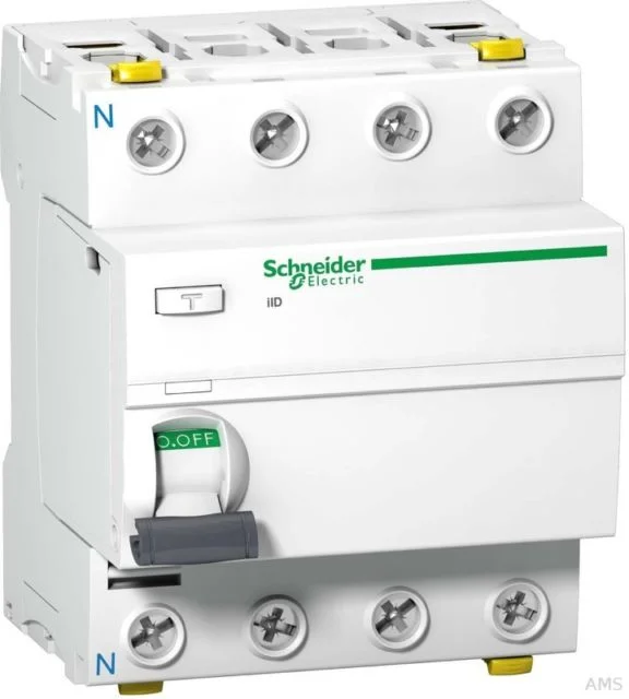 Dijuntor Diferencial  40a Il.Polos: 4 400vschneide