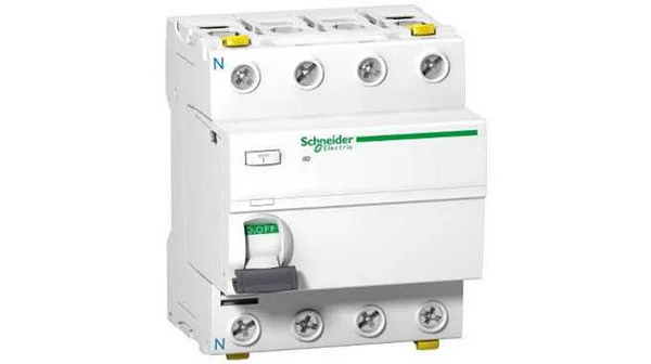 Dijuntor Diferencial  25a Il.polos: 4 400vschneide