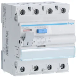 Dijuntor Diferencial  40a Il.polos: 4 400vschneide