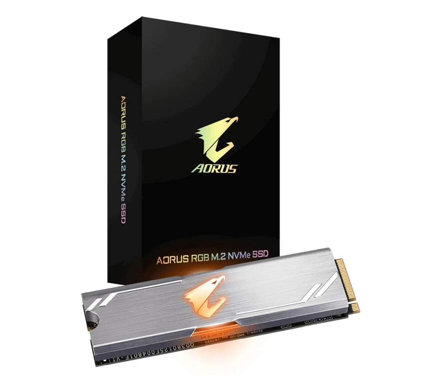 M2 SSD 256GB GIGABYTE AORUS RGB NVME 2280