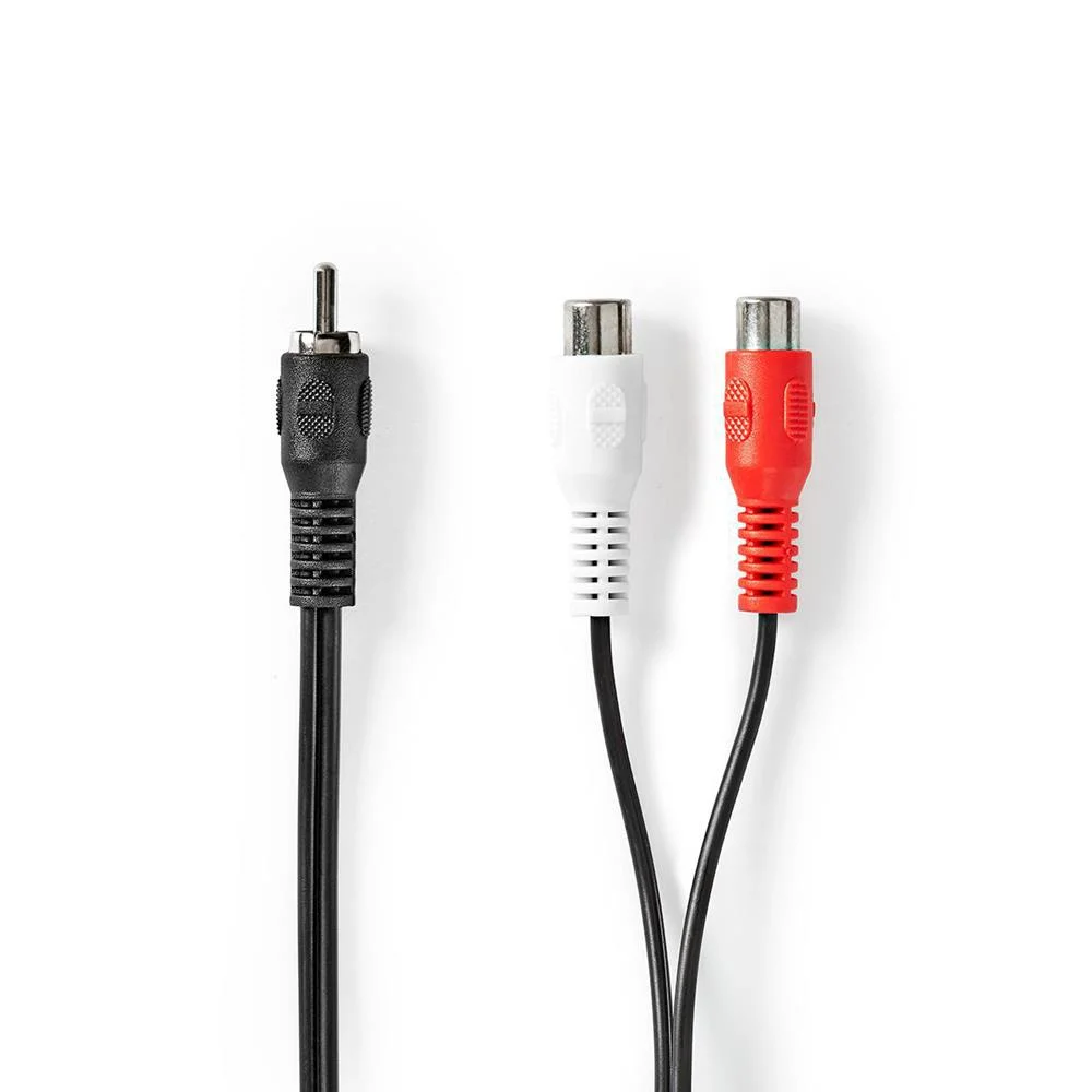 Cable para Subwoofer | Rca Macho - 2x Rca Hembra .
