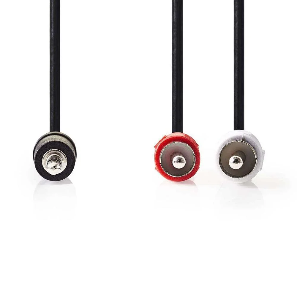 Cabo Jack Macho de 3.5 Mm a 2x Rca 5m