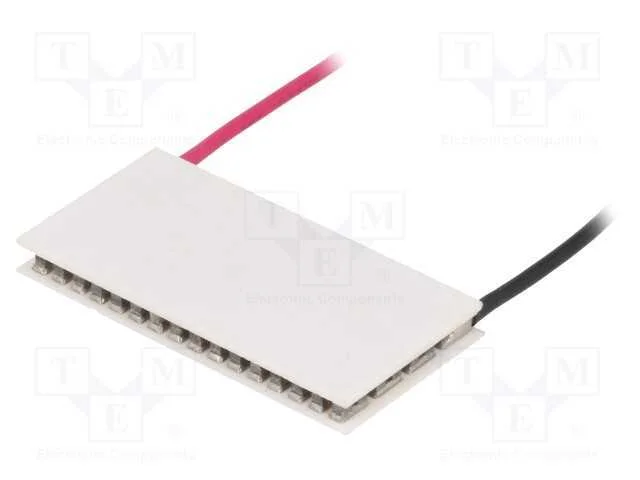 Módulo: de Peltier, 7,6v, 6a, 40x20x3,9mm, 42w, Al2o3, 16awg, 63c
