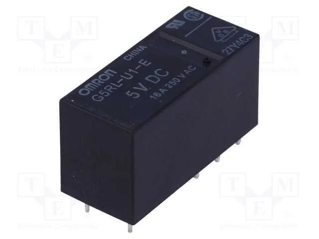 Relé Eletrom Spdt 5vdc 16a250vac 16a24vdc