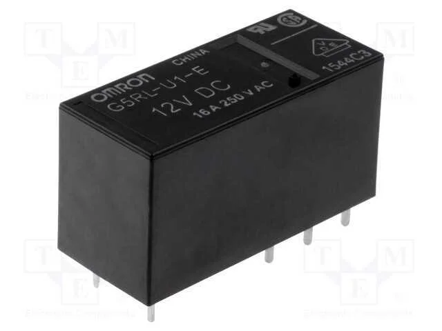 Relé Eletrom Spst 5vdc 16a250vac 16a24vdc