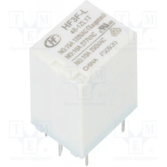 Relé Eletrom Spdt 48vdc 10a277vac 10a