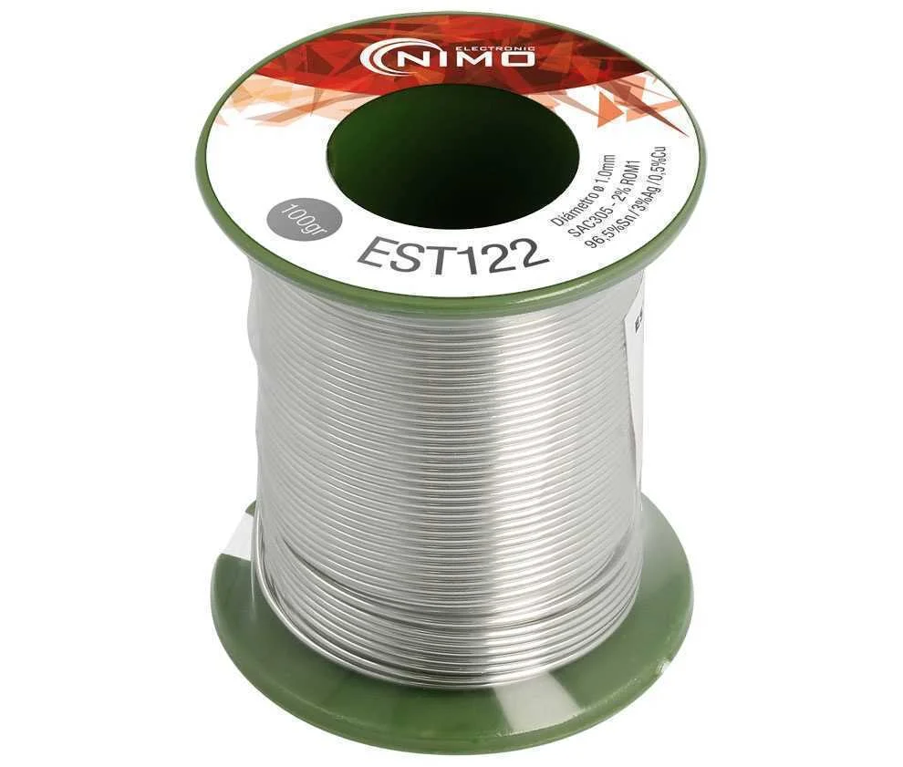 Solda sem Chumbo 1mm 100g