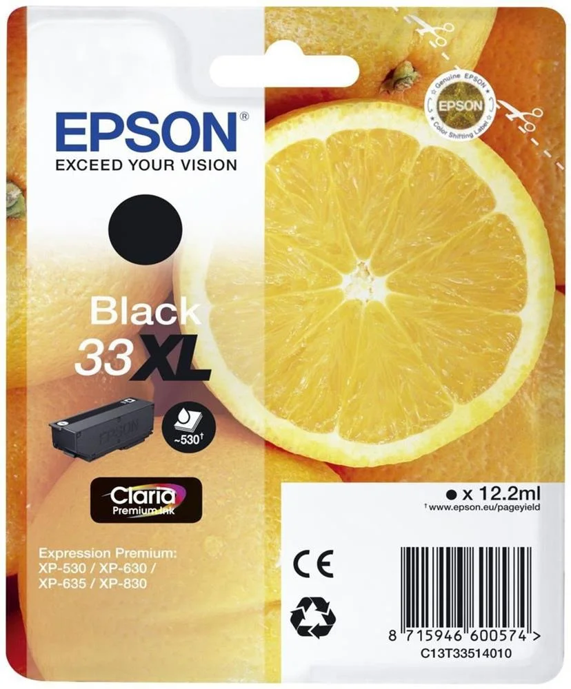 Tinteiro Serie 33xl Xp-530/630/635/830 (Preto)