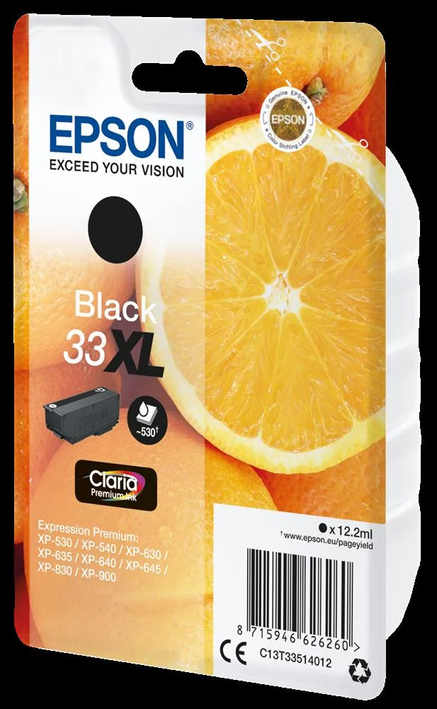 Tinteiro Serie 33xl Xp-530/630/635/830 (Preto)