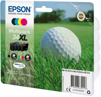 Pack Tinteiros Serie 34xl Wf-3720/3725 - Epson