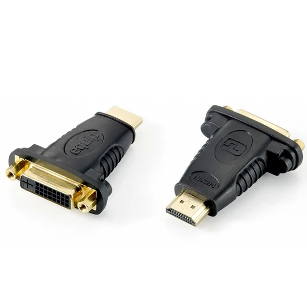 Equip Hdmi Adapter A-Dvi(24+1)  St/Bu      1920x1080/60hz Sw Polybeutel