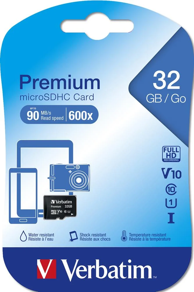 Verbatim Microsdhc          32gb Classe 10 Uhs-I