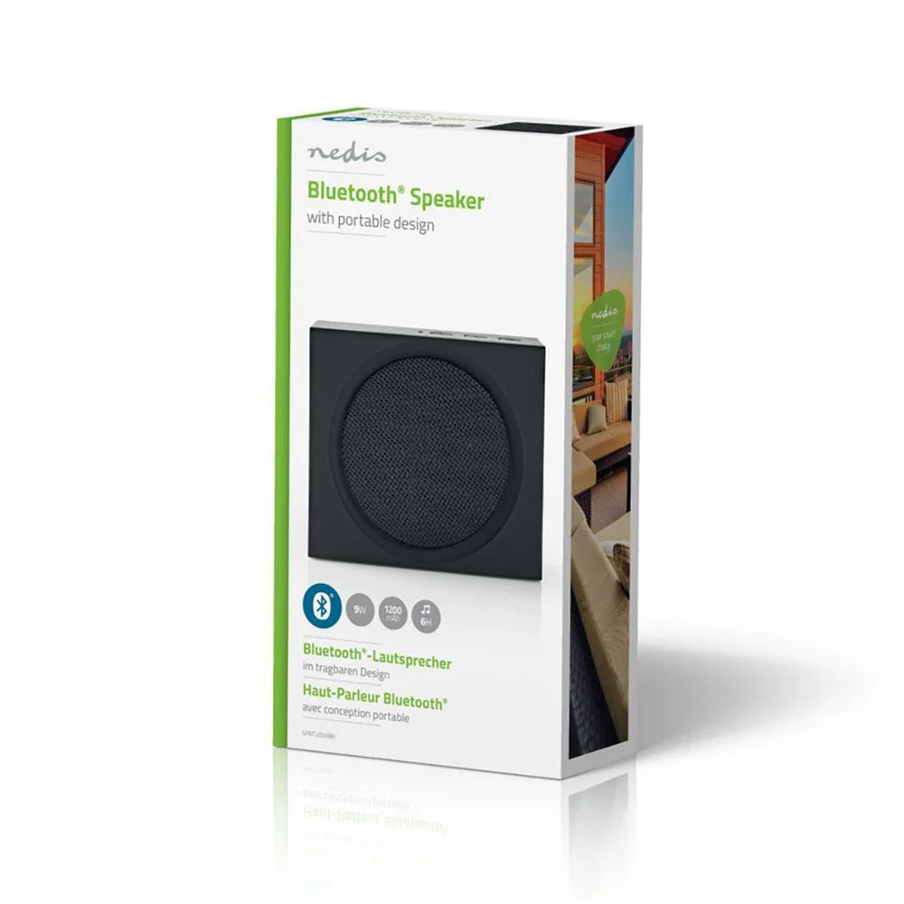 Coluna Bluetooth 9 W Preto