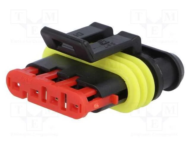 Clavija Amplificador Hembra 4 Pines Ip67 24vdc