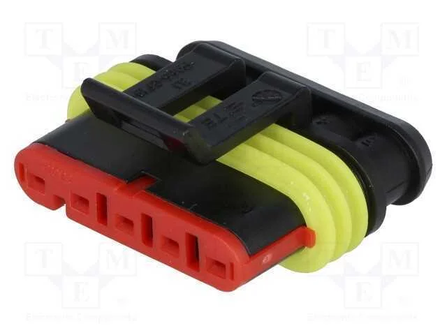 Conector: Fio-Fio, Superseal 1.5, Fêmea, Ficha, Pin: 5, -40÷125c