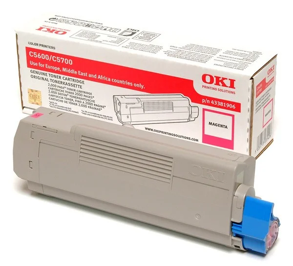 Oki Toner C5600/5700 Magenta (43381906)