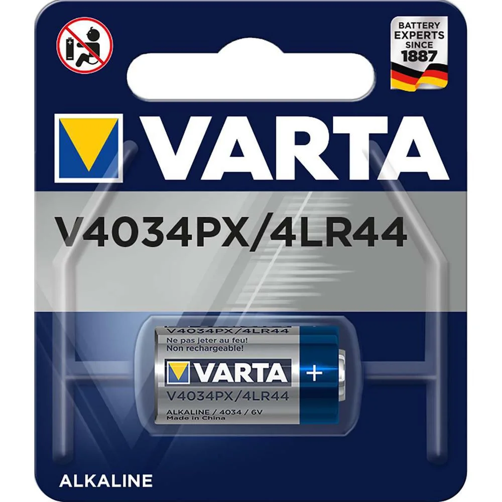 Varta Batterie Electronics V4034  4lr44                 1st.