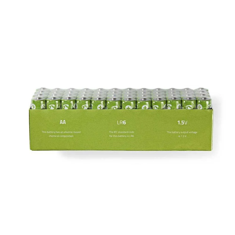 Pila Alcalina AA | 1.5 V Dc | Pack de 48