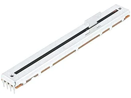 Potenciometro Deslizante 10ko 250mw Tht +20% Log.