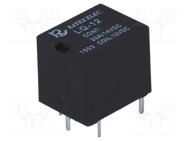 Relé Electromagnético; Spdt; 12vcc; 20a; Uno Mismo