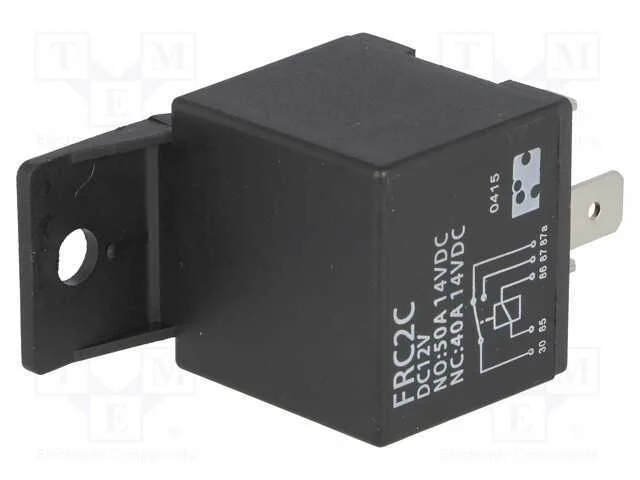 Rel&eacute; Eletromagn&eacute;tico; Spdt;  12vdc; 50a; Auto
