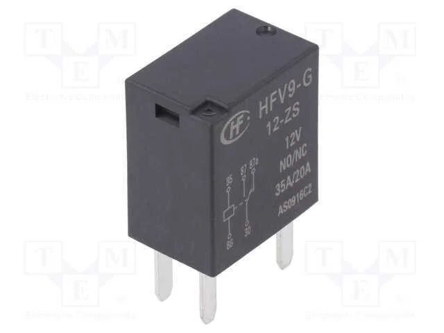 Relé Electromagnético; Spdt; 12vcc; 35a; a Automá.