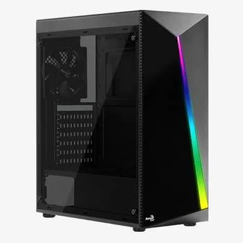 Aerocool Geh Midi Shard Black RGB Microatx/Atx/Mini-Itx O.N