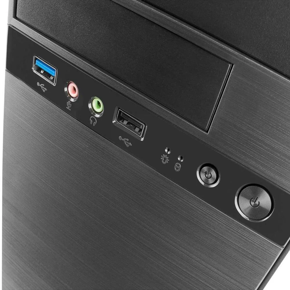 Caixa de Pc Micro-Atx Usb 3.0 + Fonte de Alimentação 500w Preto - Tacens