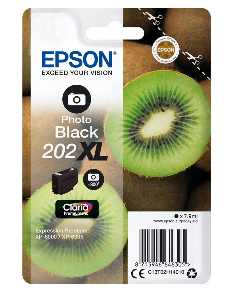 202xl Photo Black Claria Premium Xp-60xx