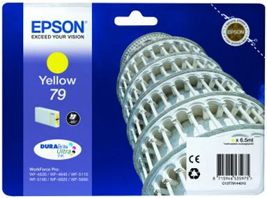 Tinteiro Epson T79 Amarelo L - Workforce Pro Wf-46xx/51xx/56xx