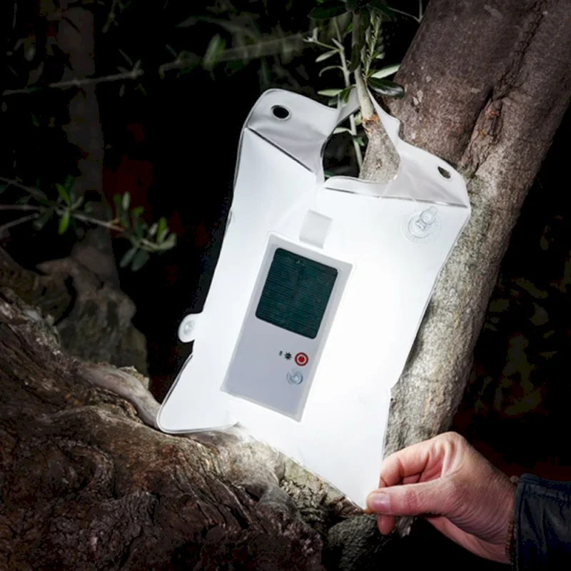 Almofada Insuflável Solar com Led