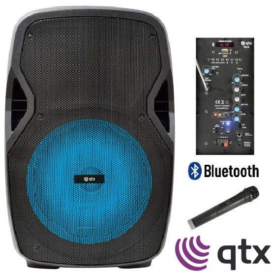 Sistema PA Portatil 15" com LEDs Serie PAL