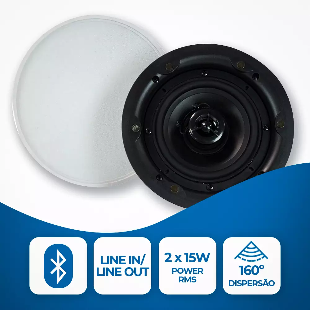 Bluetooth 5.25in Ceiling Speakers Set