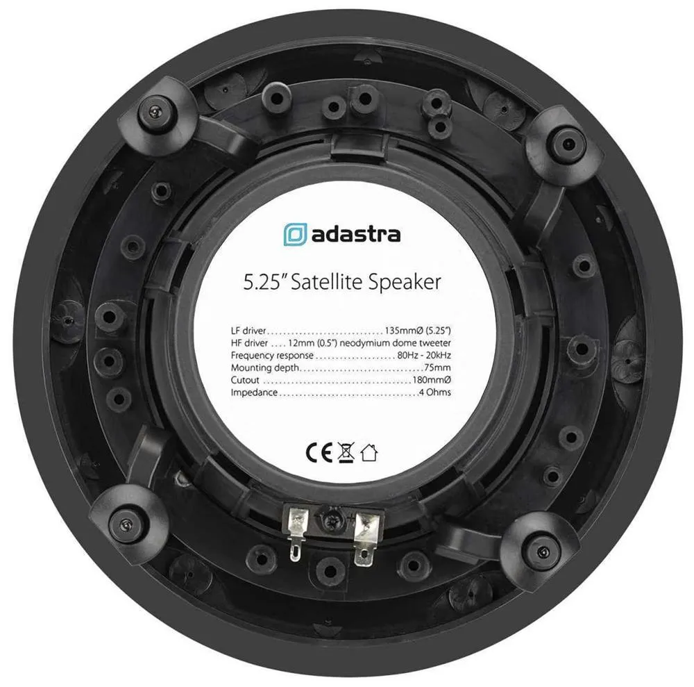Bluetooth 5.25in Ceiling Speakers Set