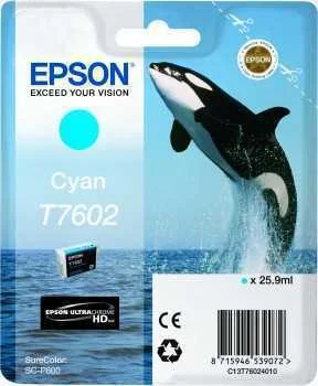 Tinteiro EPSON Cyan SC-P600-C13T76024010