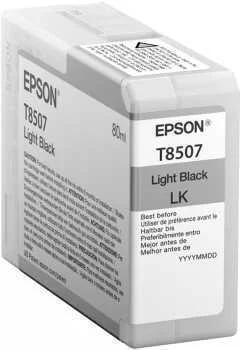 Epson Tintenpatrone Light Preto T 850 80 Ml               T 8507