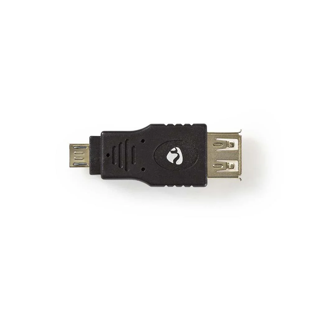 Adaptador Usb 2.0  Micro B Macho - Uma Fêmea