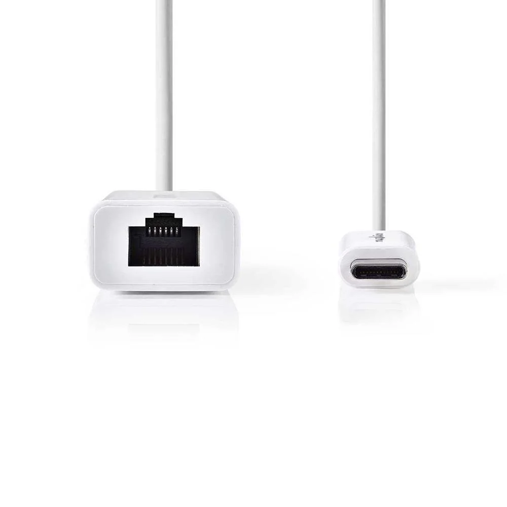 Cabo Adaptador USB Tipo C Para RJ45