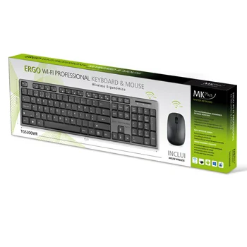 Mkplus Teclado Inalámbrico Profesional Ratón Usb