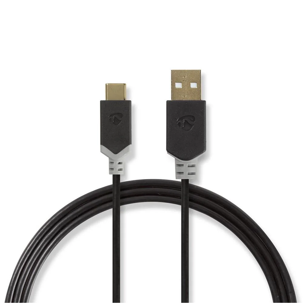 Cable Usb 2.0 | Tipo C Macho - a Macho | 1,0 M | .